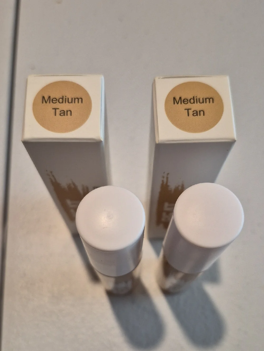 Lot Of 2 Belle Beauty Cosmetics Beat Concealer Medium Tan Shade New In Box